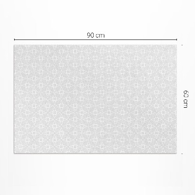 Vinyl floor rug Linear pattern minimalist decoration