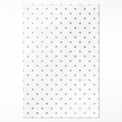 Pvc rug Minimalist boho pattern