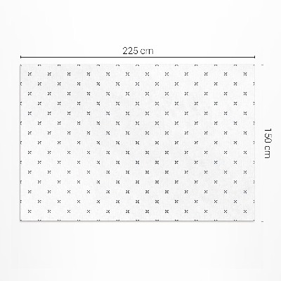 Pvc rug Minimalist boho pattern