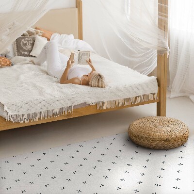 Pvc rug Minimalist boho pattern