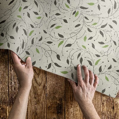 Vinyl rug Tiny petals delicate climbers