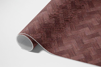Vinyl rug Knitted parquet fashion herringbone