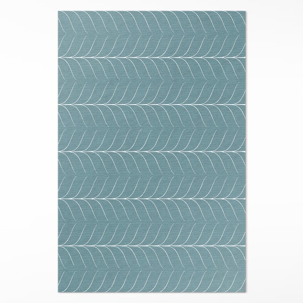 Pvc carpet Linear minimalist herringbone pattern