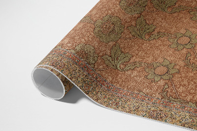 Pvc rug Vintage wild flowers