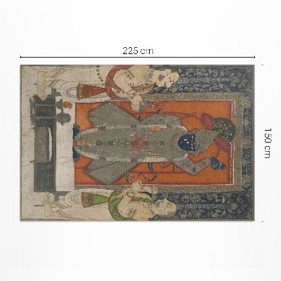 Pvc carpet Krishna Hinduism