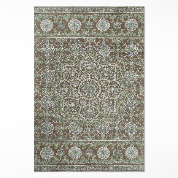 Pvc carpet Hippies pattern by Sir Matthew Digby Wyatt