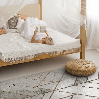 Pvc carpet Modern bright mosaic stone tiles