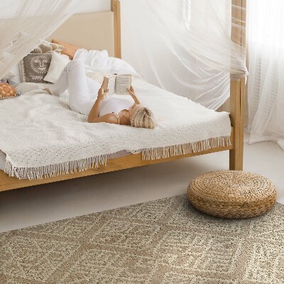 Pvc carpet Simple Aztec motifs in classic form