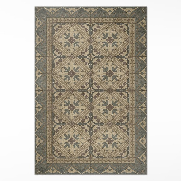 Pvc carpet Symmetrical vintage patterns