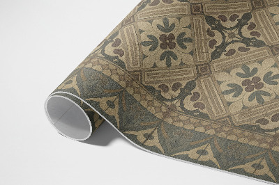 Pvc carpet Symmetrical vintage patterns