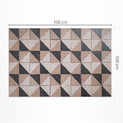 Pvc rug Traditional old house mosaic