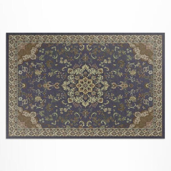 Vinyl carpet Vintage floral ornamental pattern