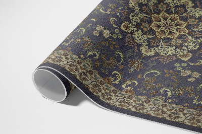 Vinyl carpet Vintage floral ornamental pattern