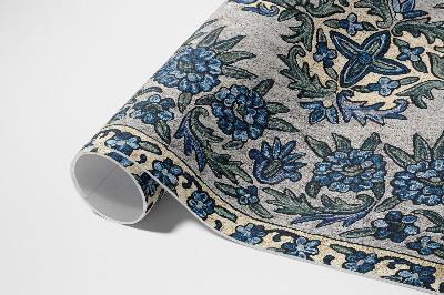 Vinyl carpet Nepal plant decoration