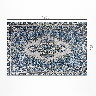 Vinyl carpet Nepal plant decoration