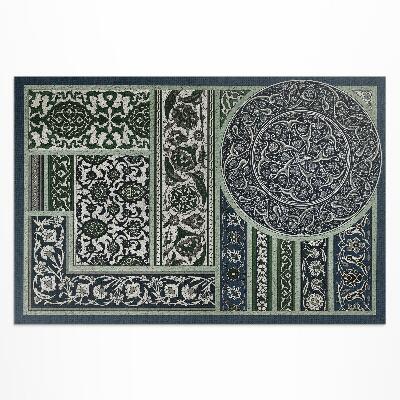 Vinyl carpet Albert Racinet ornamental design