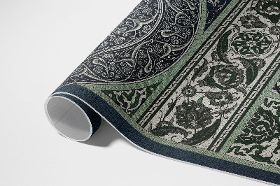 Vinyl carpet Albert Racinet ornamental design