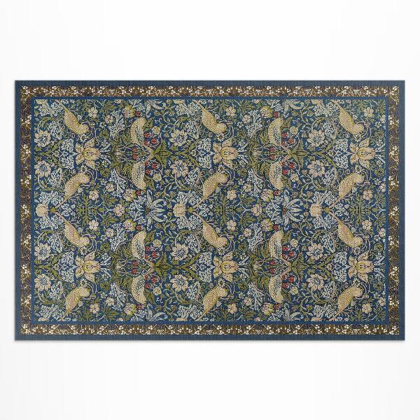 Vinyl carpet William Morris strawberry thief