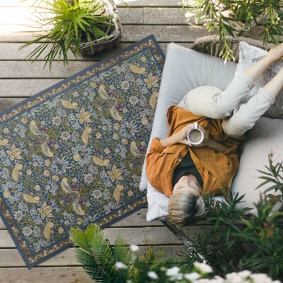 Vinyl carpet William Morris strawberry thief