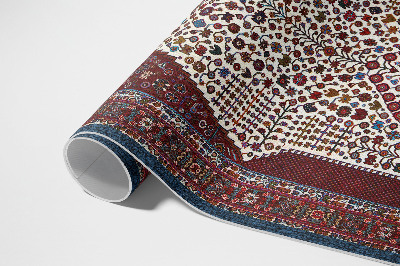 Vinyl carpet Ornamental design pattern with details