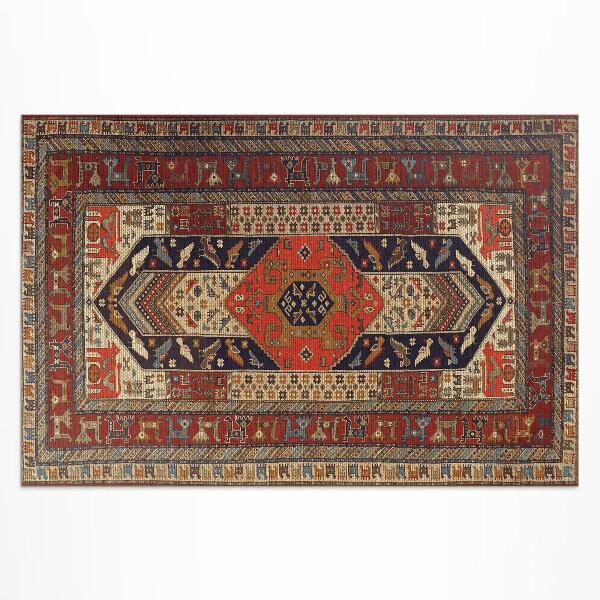 Vinyl carpet Decorative ornament with oriental design