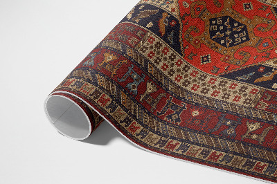 Vinyl carpet Decorative ornament with oriental design