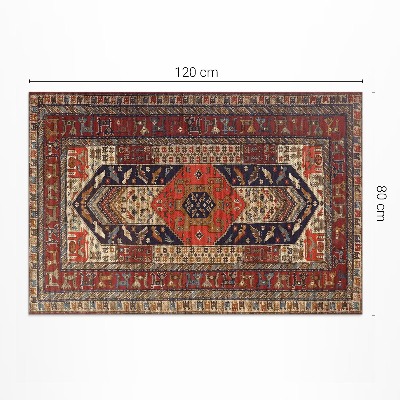Vinyl carpet Decorative ornament with oriental design