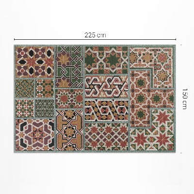 Vinyl carpet Medieval style Albert Racinet