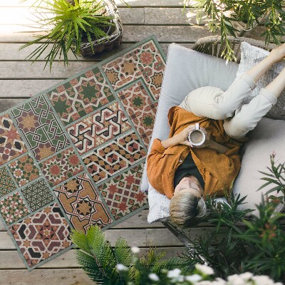 Vinyl carpet Medieval style Albert Racinet