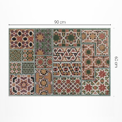 Vinyl carpet Medieval style Albert Racinet