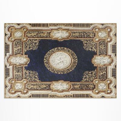 Vinyl carpet Book cover with antique design