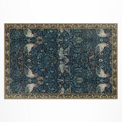 Vinyl carpet Bird in the field by William Morris
