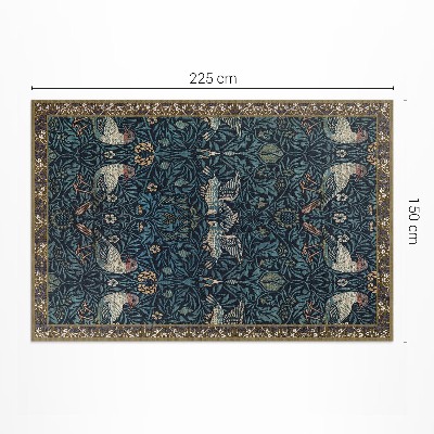 Vinyl carpet Bird in the field by William Morris