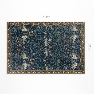 Vinyl carpet Bird in the field by William Morris