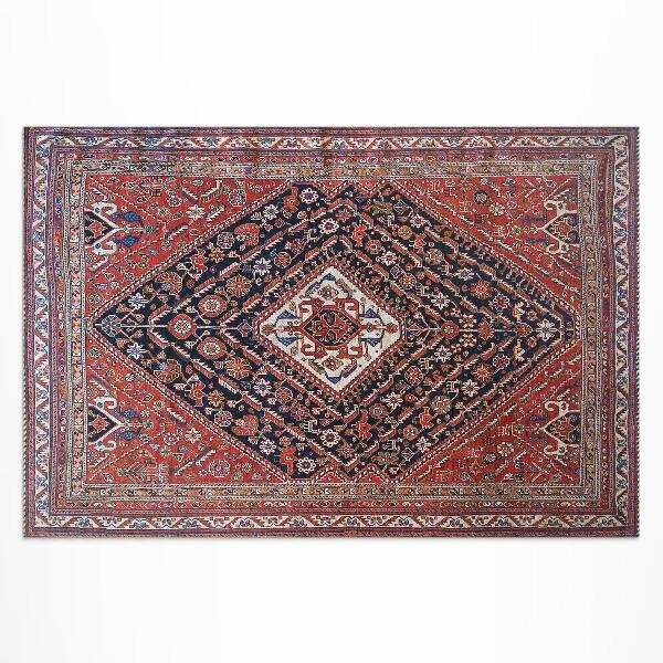 Vinyl carpet Turkish Persian pattern in vintage style