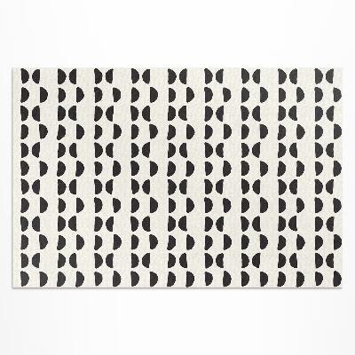 Vinyl carpet Irregular crescent boho pattern