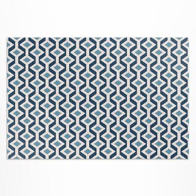 Vinyl carpet Geometric template pattern