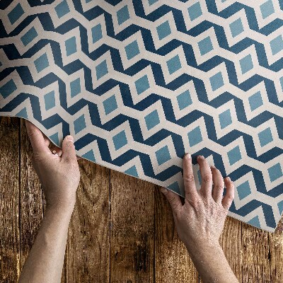Vinyl carpet Geometric template pattern
