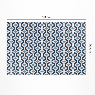 Vinyl carpet Geometric template pattern