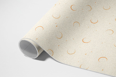 Vinyl carpet Small boho cosmos moons and stars