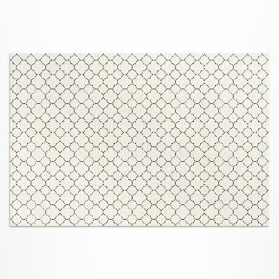 Vinyl carpet Elegant decorative pattern