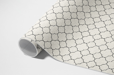Vinyl carpet Elegant decorative pattern