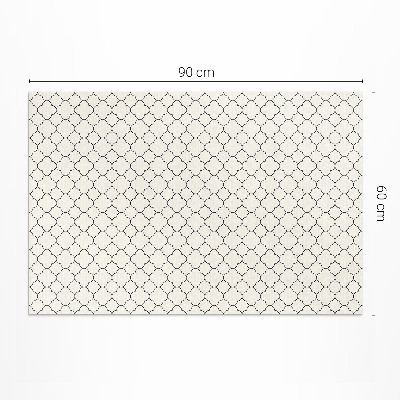 Vinyl carpet Elegant decorative pattern