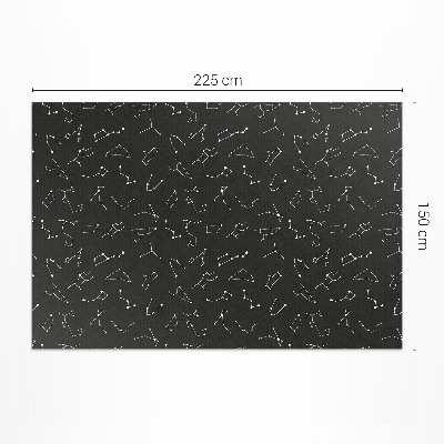 Vinyl carpet Star constellations horoscope horoscope zodiac cosmos