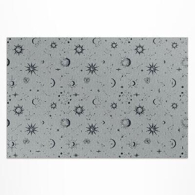 Vinyl carpet Cosmos sun sun moons vintage stars