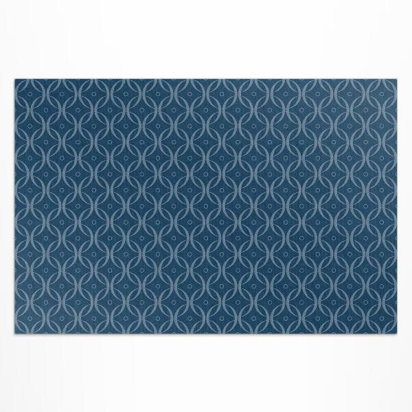 Vinyl carpet Regular decorative pattern with chain