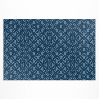 Vinyl carpet Regular decorative pattern with chain