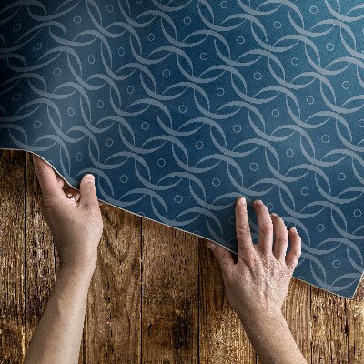 Vinyl carpet Regular decorative pattern with chain