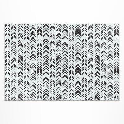 Vinyl carpet Indian feather and arrow boho design