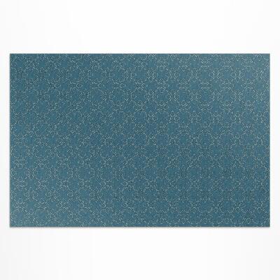 Vinyl carpet Regular pattern of delicate ornament